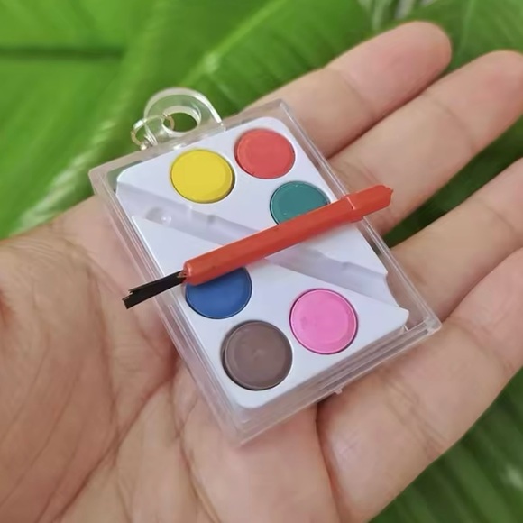 Artist Earrings Paint Brush Earrings - Picture 2 of 5